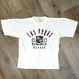 Vintage Single Stitch Las Vegas Nevada T Shirt Size Large
